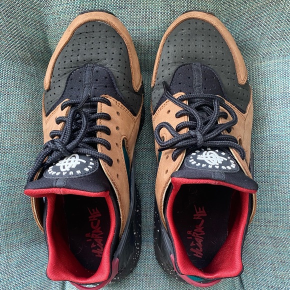 Air Huarache Light British Tan Geode Green/ Teal (2022) - Picture 2 of 6